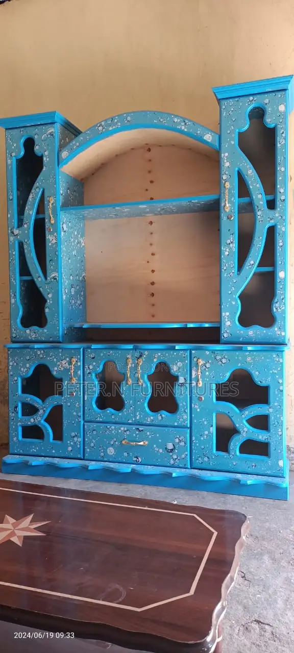 Light Blue Wall Unit