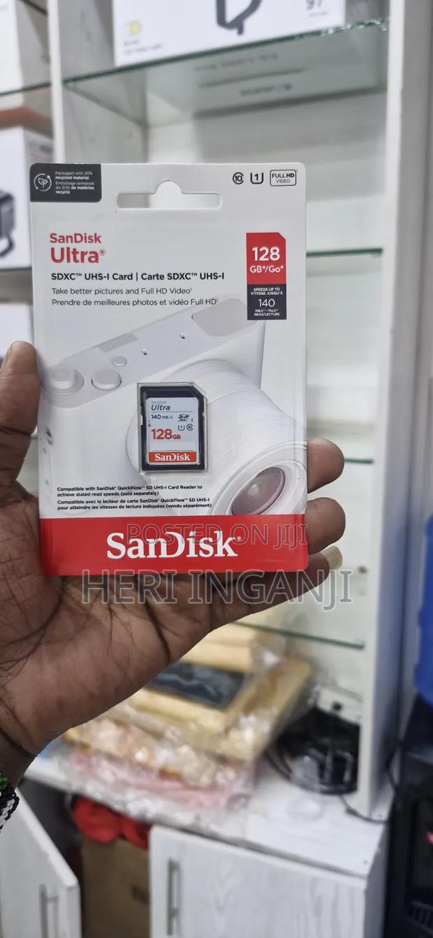 Sandisk 128 Gb C+10 140mbs
