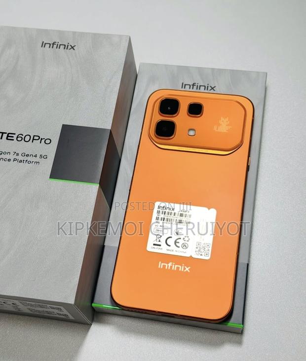 New Infinix Note 60 Pro 256 GB Orange - main view