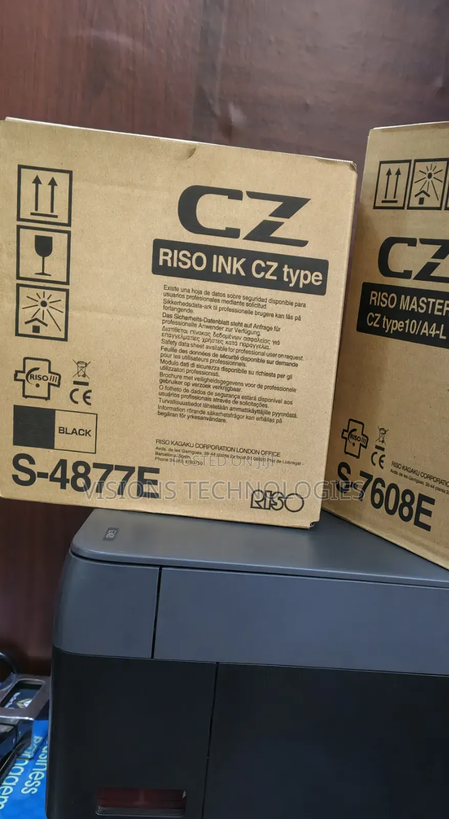 Cz Ink for Risograph Cz 1860 Digital Duplicator Printer