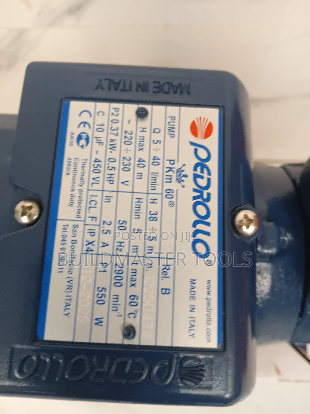 Pedrollo PKM 60 Peripheral Booster Water Pump