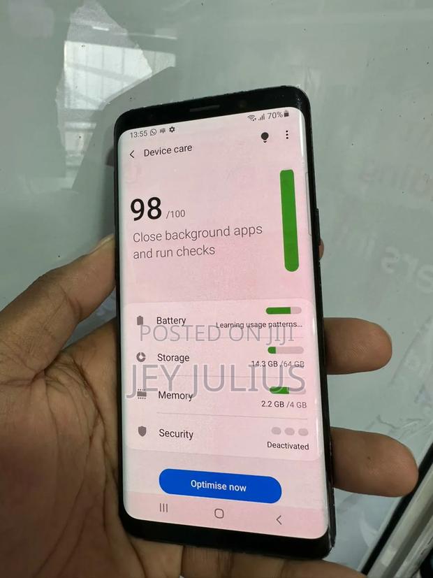 Samsung Galaxy S9 64 GB Black - thumbnail 4