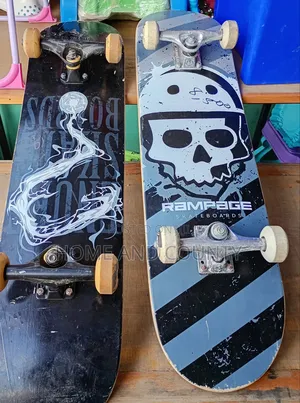 Rampage Bonehead Complete Skateboard (Rampage Graffiti Skull Edition)