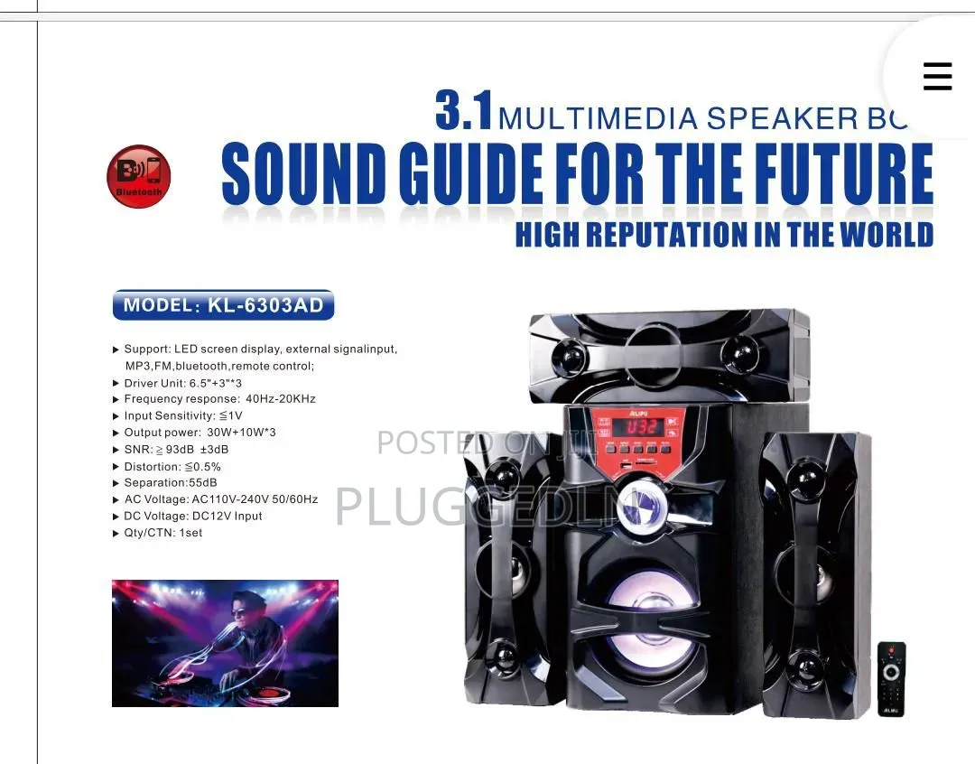 3.1 Multimedia Speaker System Subwoofer
