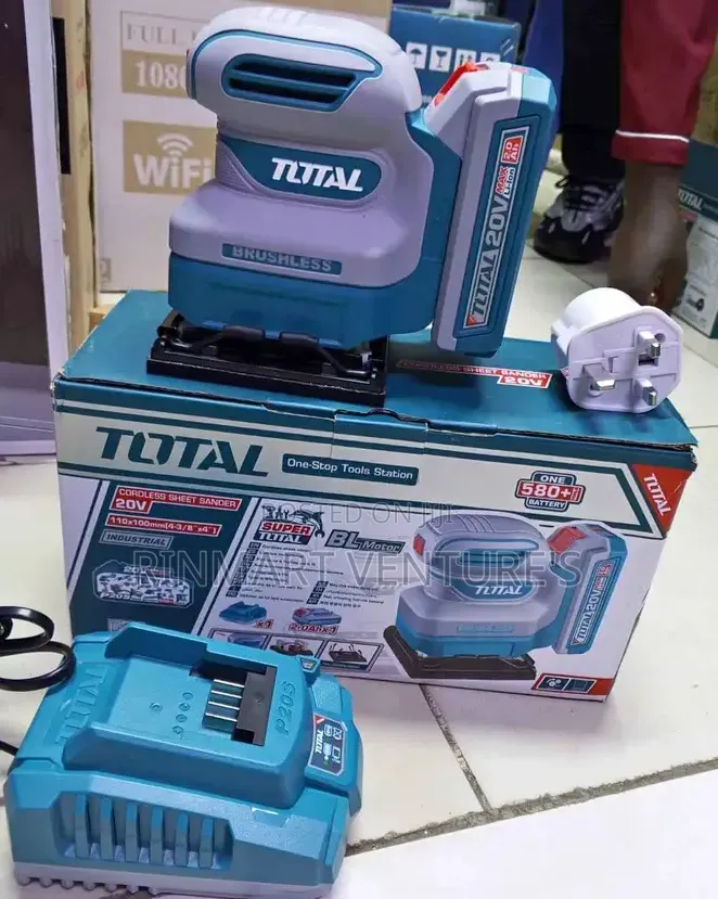 Total Cordless Sheet Sander 20v
