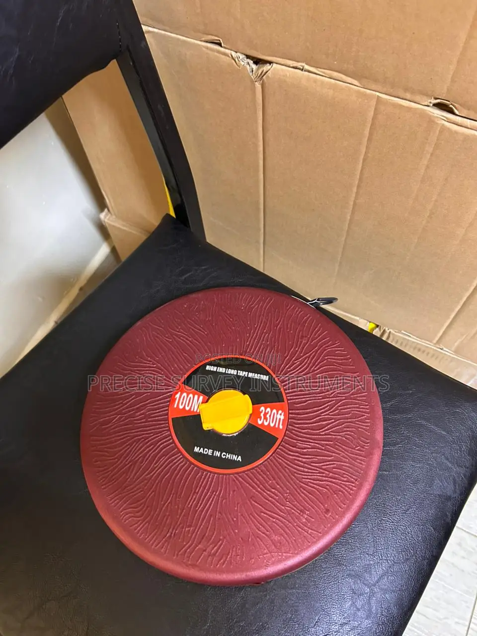 100m Fibreglass Reel Tape Measure – Industrial Grade Measuring Tape