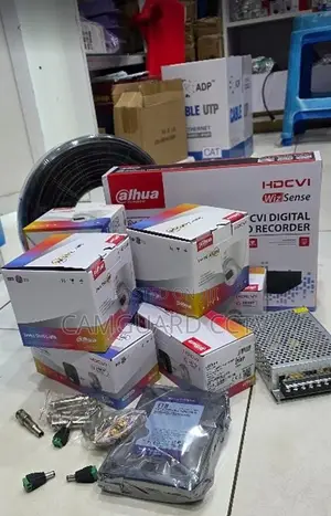 Dahua Smart CCTV Kit With 4 Cameras and Mobile Viewing