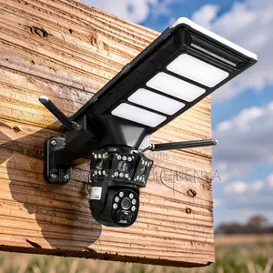 4g Smart Detection Solar Camera With Security Led Solar Street Light