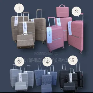 4 in 1 Unbreakble Laxurious Rubber Suitcase Briefcase Travel Bag