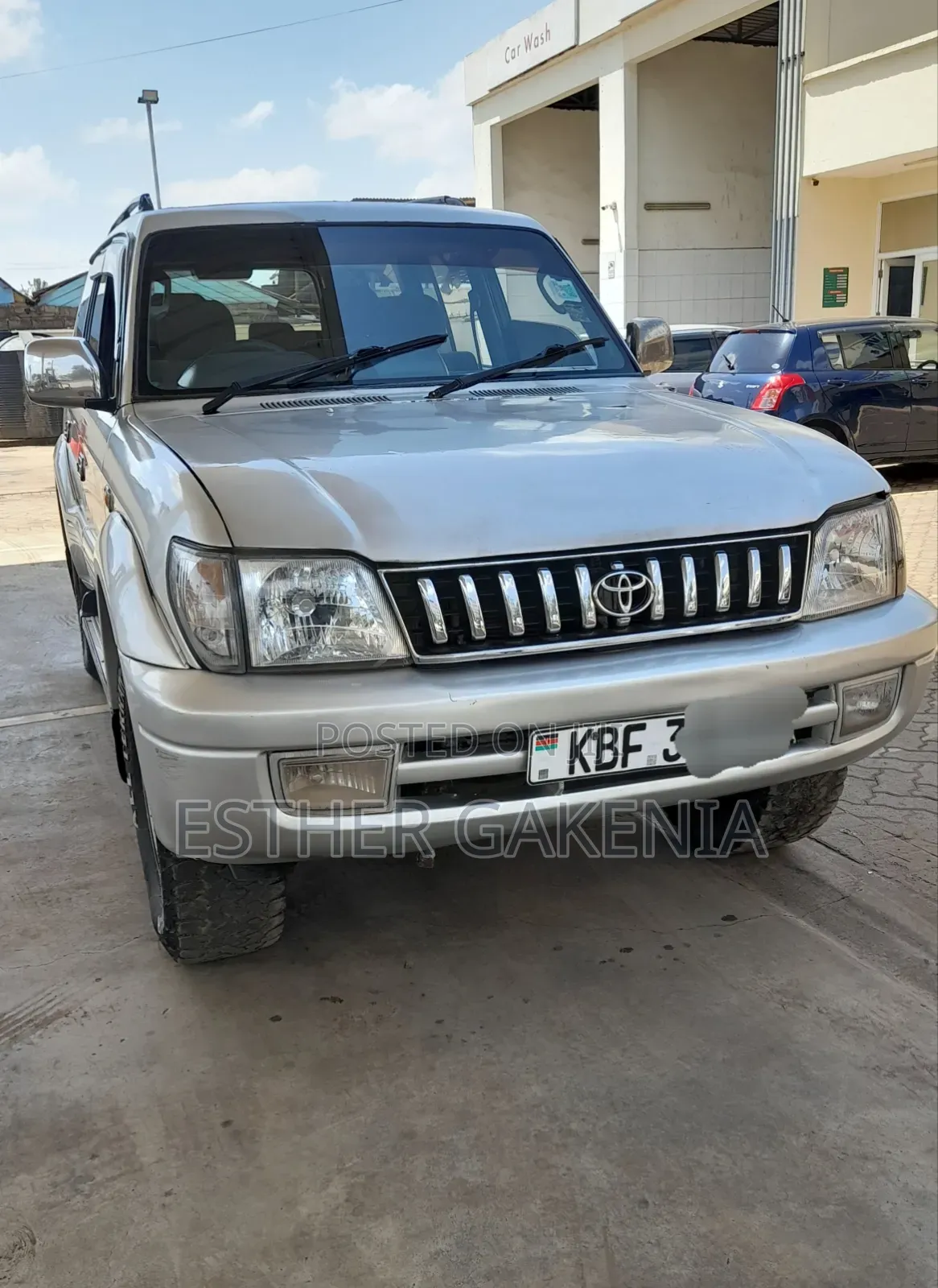 Toyota Land Cruiser 2004 Silver