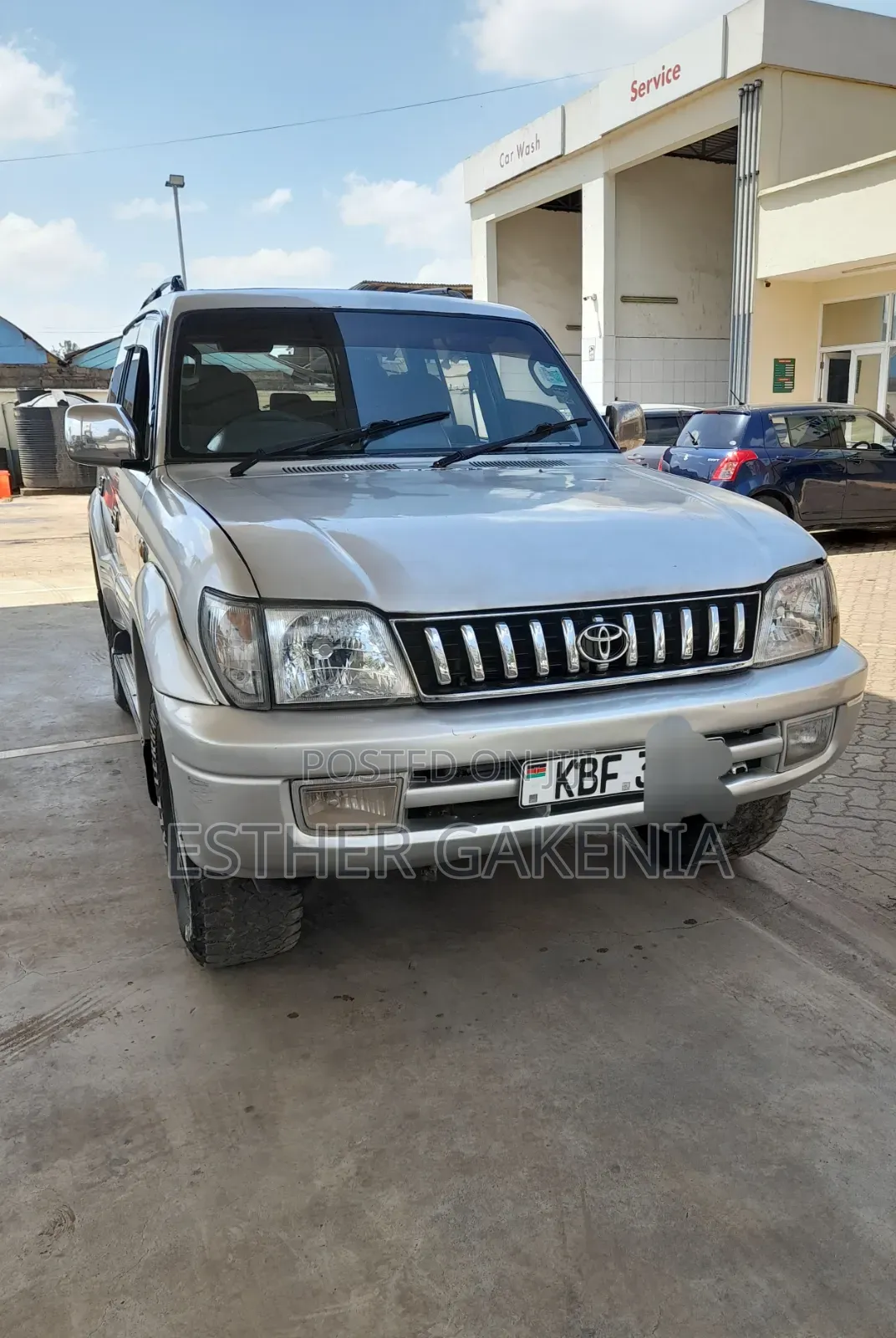 Toyota Land Cruiser 2004 Silver