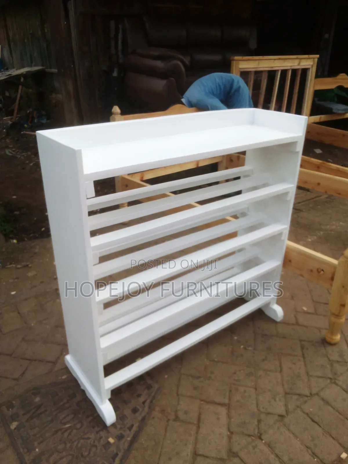 White Shoe Rack