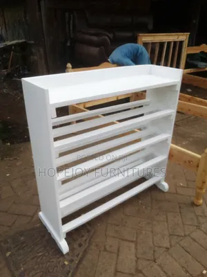 White Shoe Rack