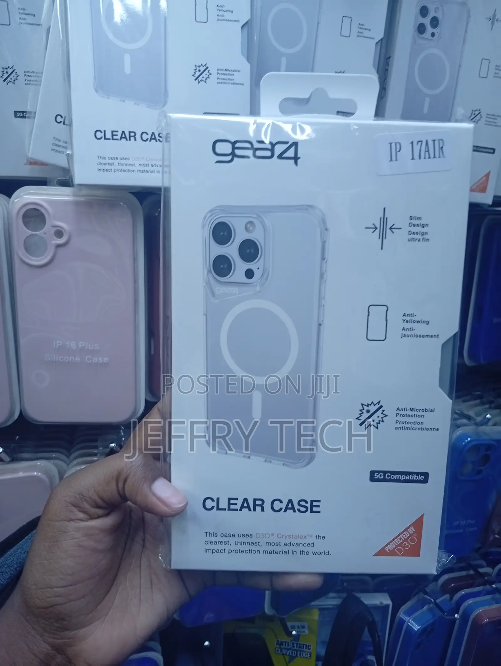 iPhone 17 Air Integrated Magnets Protective Case