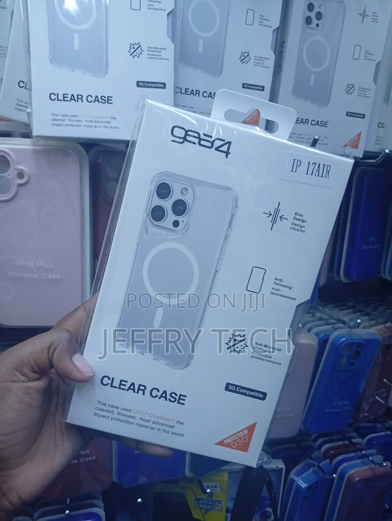 iPhone 17 Air Integrated Magnets Protective Case