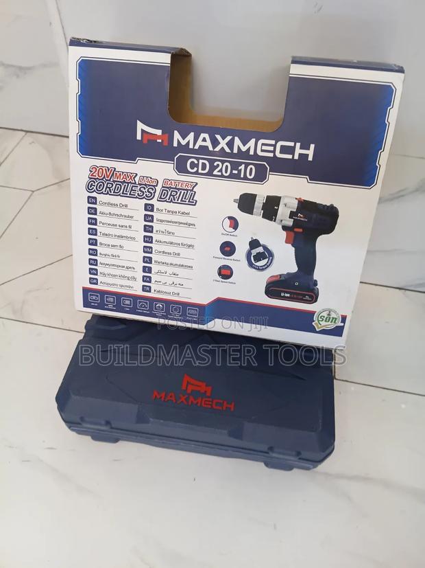 Maxmech Cd20-10 Cordless Drill Set, - thumbnail 3