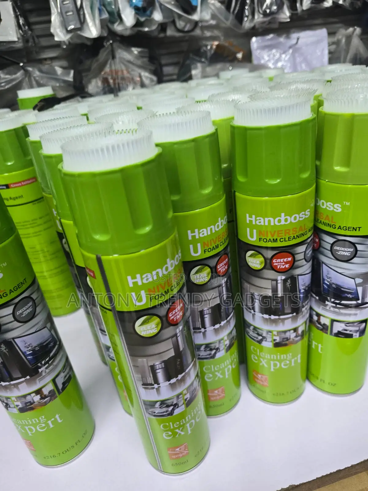 24 Pieces Handboss Foam Cleaning Agent Aerosol Cleaner