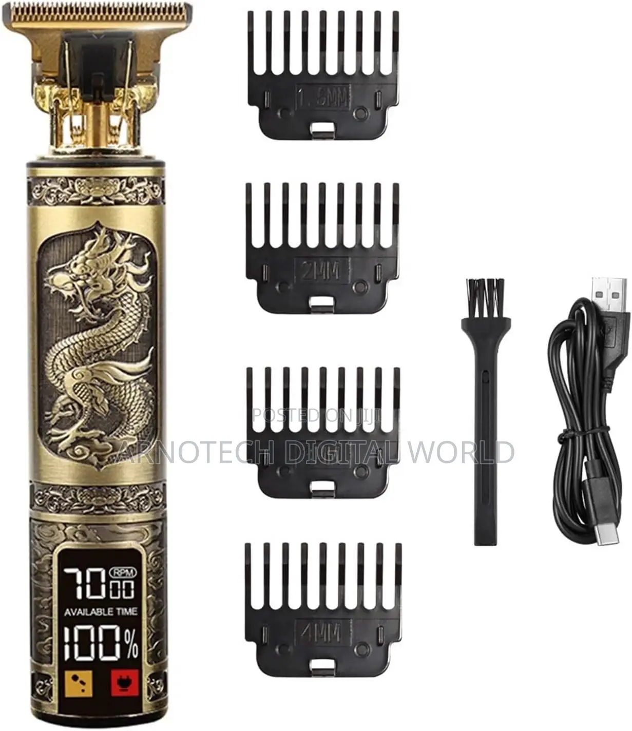 Rechargeable Vintage T9 Cordless Hair Cutting Machine Electric Shaver