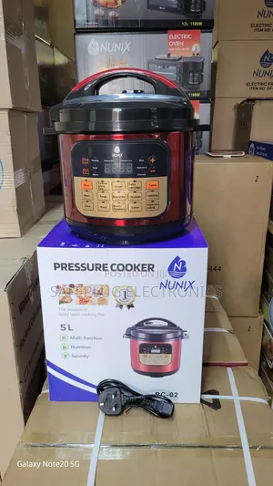 Nunix Pc-02 Electric Pressure Cooker With Led Display at Offer