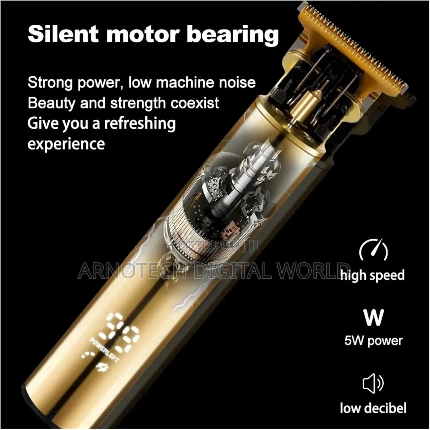Rechargeable Vintage T9 Cordless Hair Cutting Machine Electric Shaver