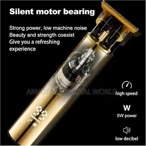 Rechargeable Vintage T9 Cordless Hair Cutting Machine Electric Shaver