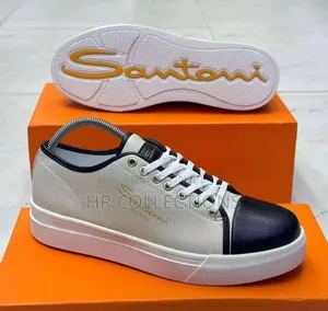 Premium Santoni Milano 1975 Men's Sneakers (Italian Luxury Style)