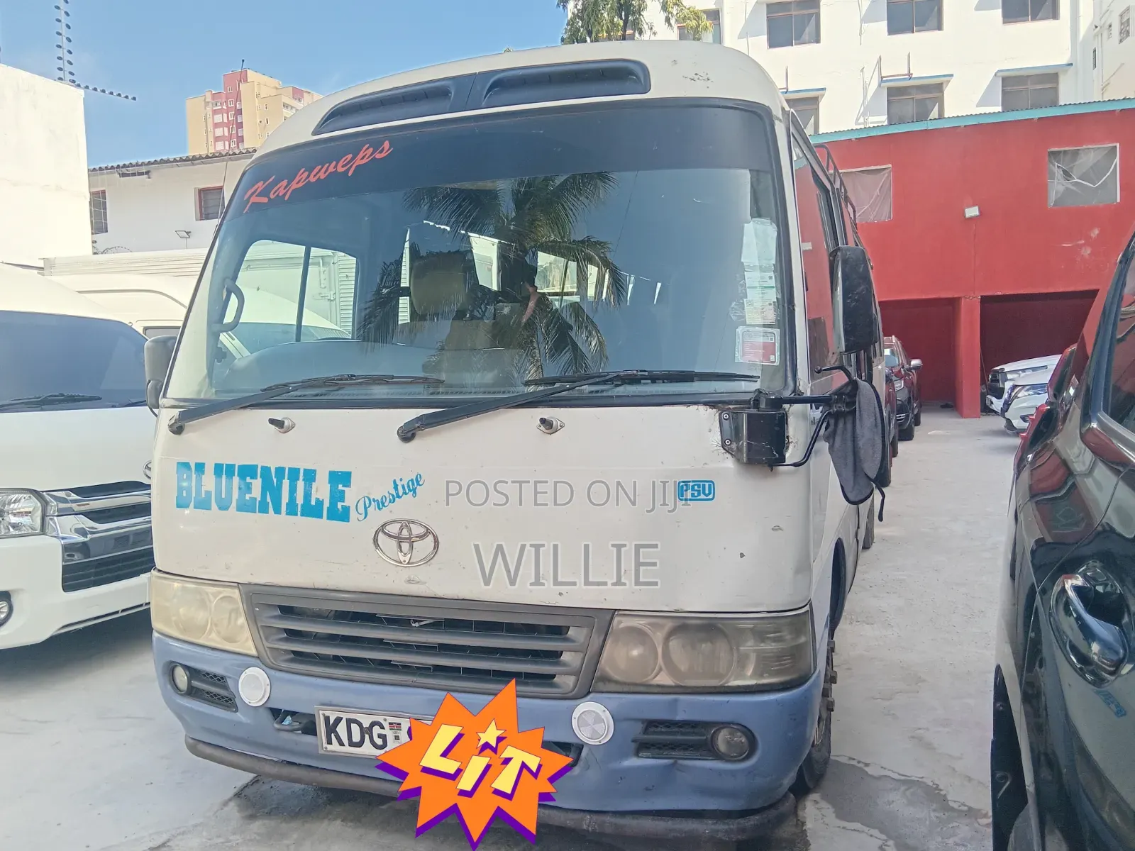 Toyota Coaster 2015 White
