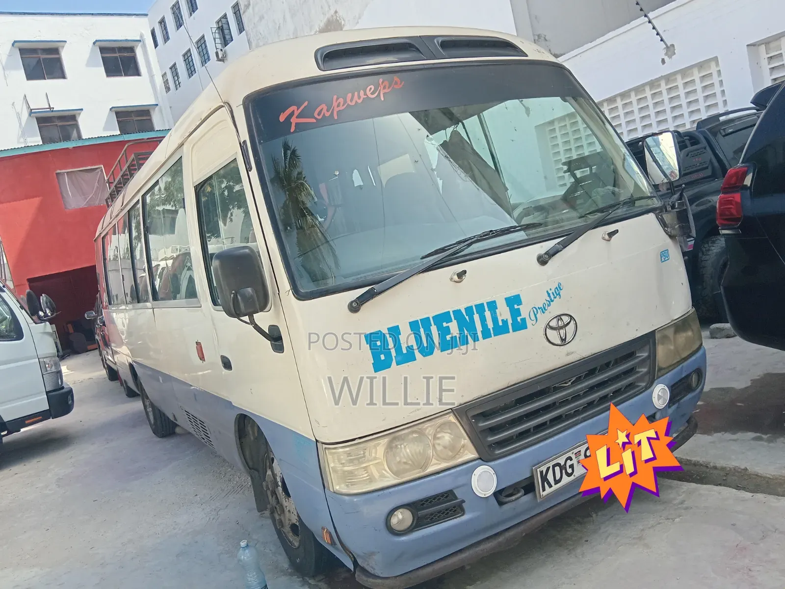 Toyota Coaster 2015 White