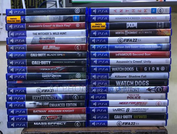 Pre-Owned Ps4 Games