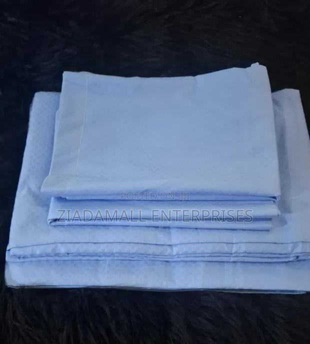 Stripped Bedsheets 4pcs Set,Luxury Striped Bedsheet 4-Piece Set – 6x7
