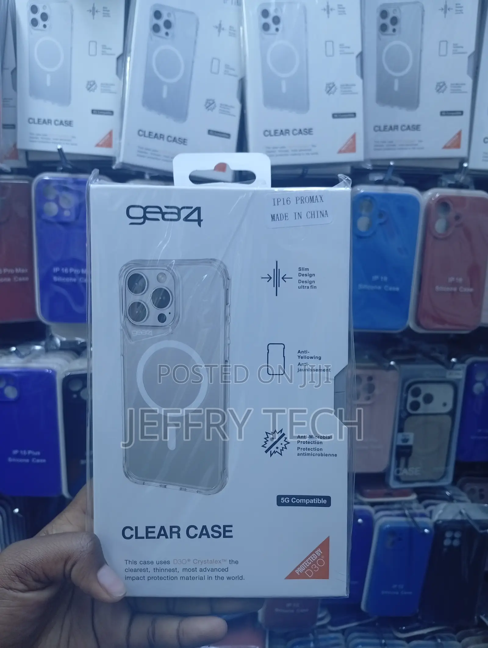 iPhone 16 Pro Max Anti-Yellowing, Long-Lasting Transparency Case