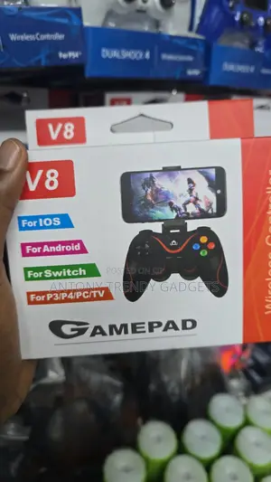 V8 Wireless Gamepad Controller for Android Ios Pc Switch