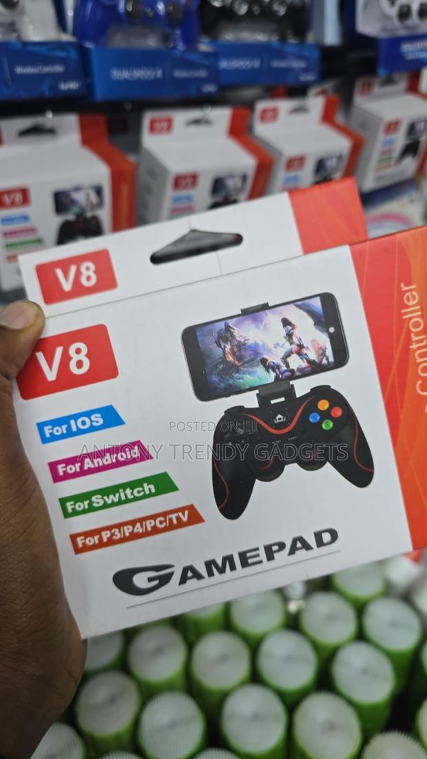 V8 Wireless Gamepad Controller for Android Ios Pc Switch - thumbnail 2