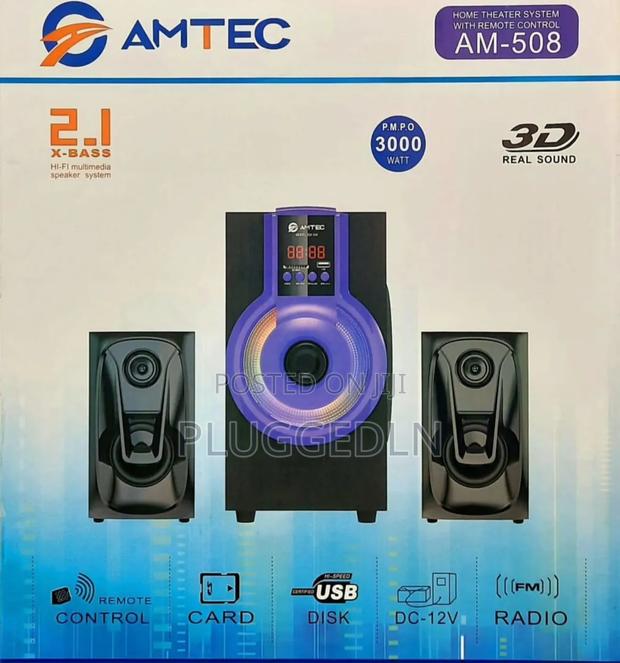 Amtec - 2.1 Channel Subwoofer .