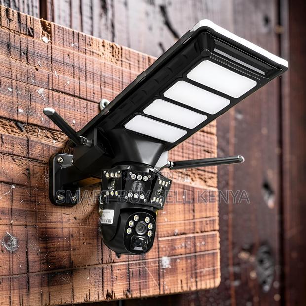 4g Rugged Design Solar Camera With Outdoor Security Solar Street Light - main view