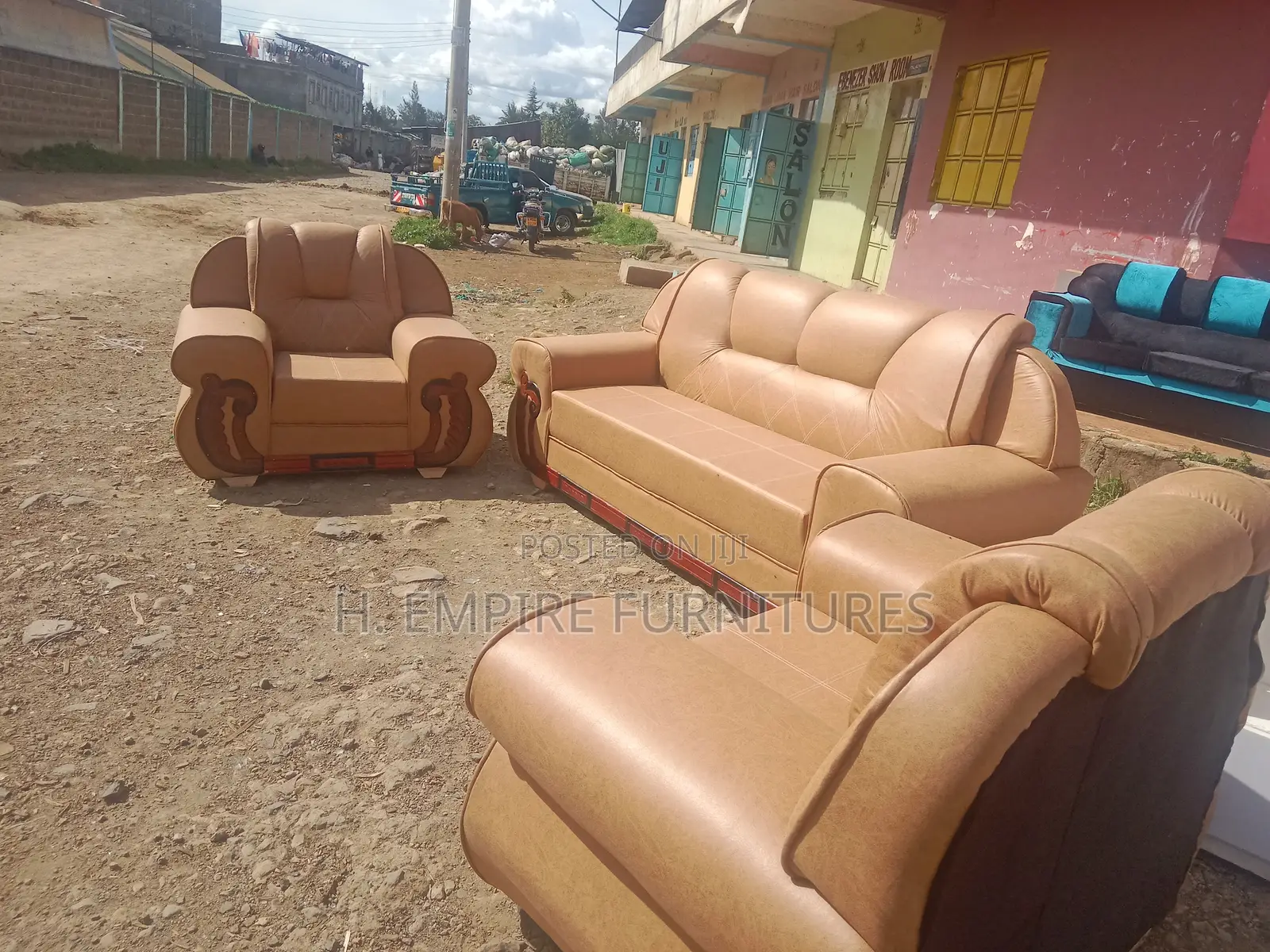 Brown Permanent Seat