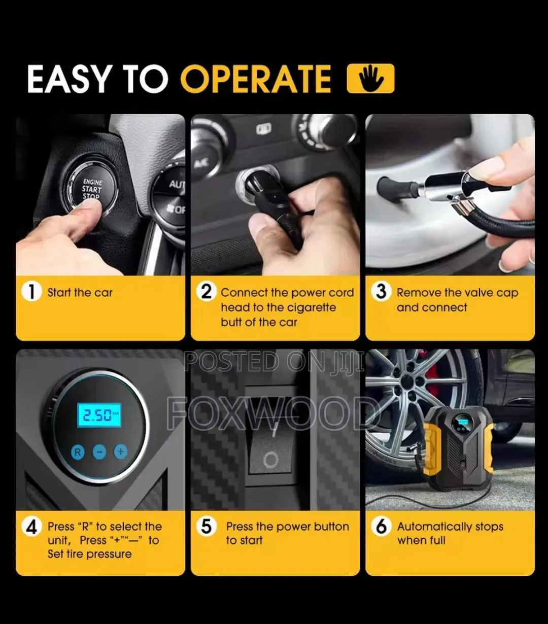 Portable Tire Inflator Available