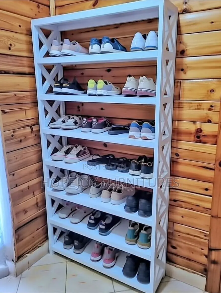 White Shoe Rack