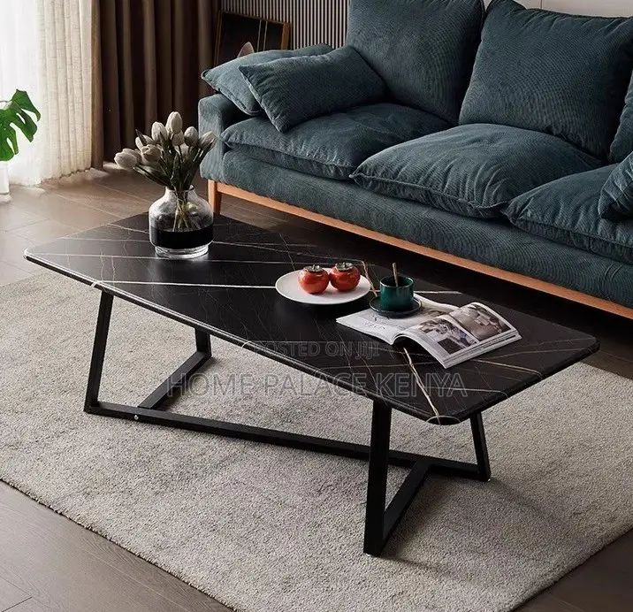 Coffee Table: Unique Marble Square Coffee Table