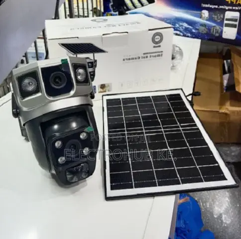 4g V380 Solar Security Camera Dual 2mp+2mp PTZ Outdoor