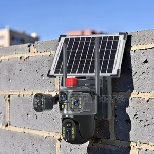 Full Panoramic Hd View Smart 20mp 4g PTZ Triple Lens Solar Camera