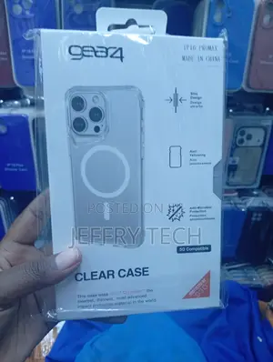 iPhone 16 Pro Max Military-Grade Drop Proof Clear Magsafe Phone Case