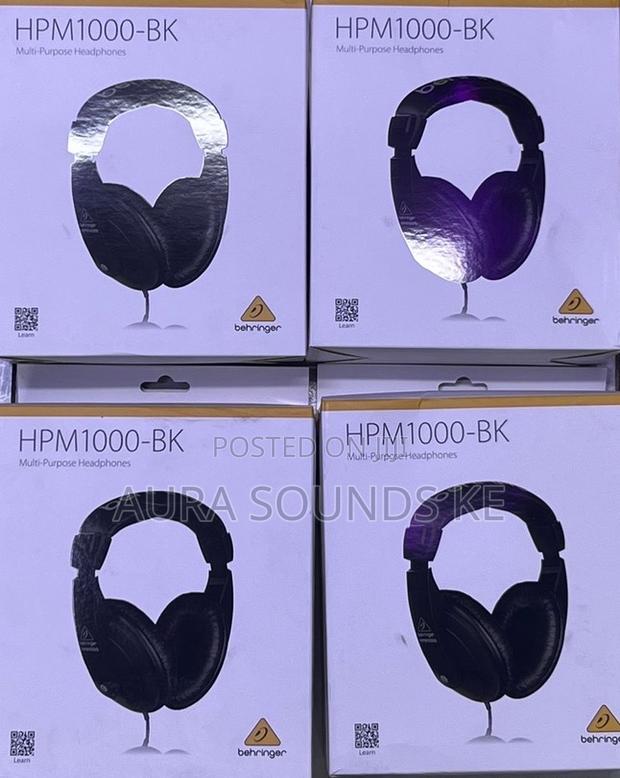 Behringer Hpm1000-Bk Multi-Purpose Headphones