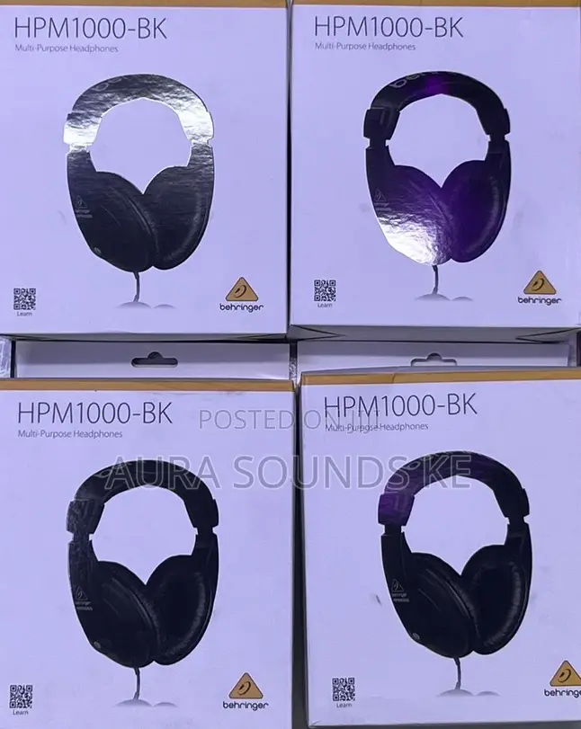 Behringer Hpm1000-Bk Multi-Purpose Headphones