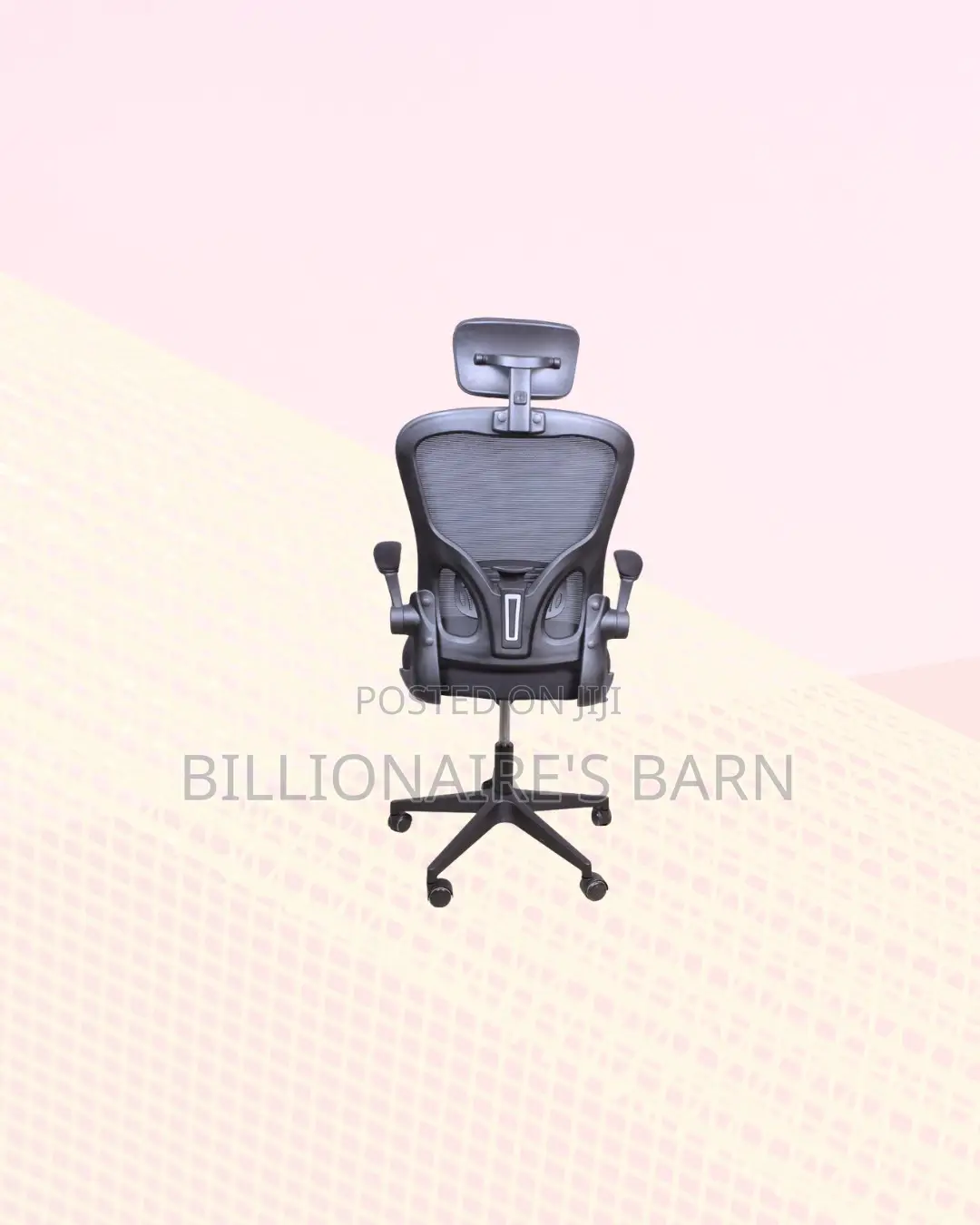 High-Quality Ergonomic Office Chair Flip Up Arms Adjustable Headrest