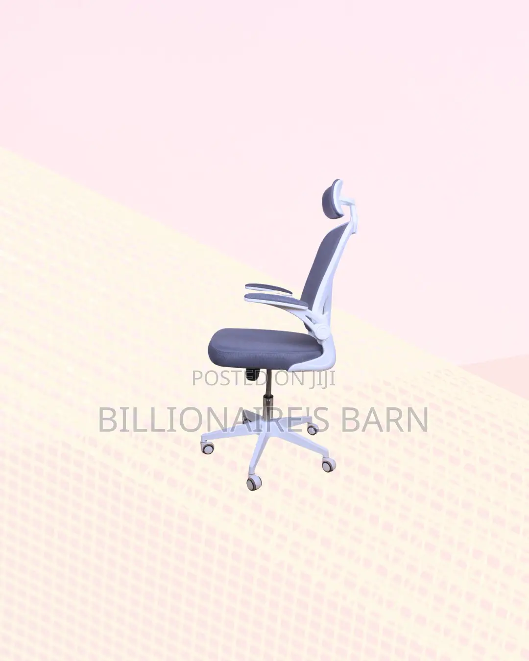 High-Quality Ergonomic Office Chair Flip Up Arms Adjustable Headrest