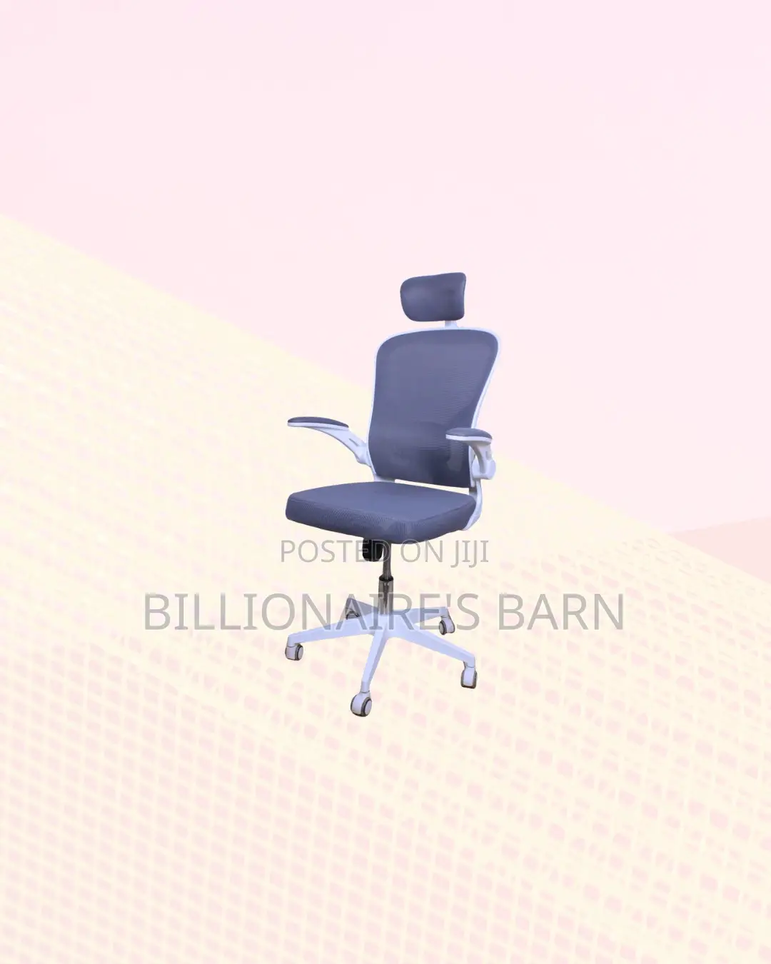 High-Quality Ergonomic Office Chair Flip Up Arms Adjustable Headrest