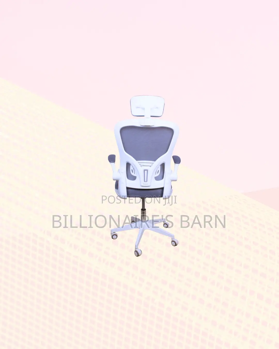 High-Quality Ergonomic Office Chair Flip Up Arms Adjustable Headrest
