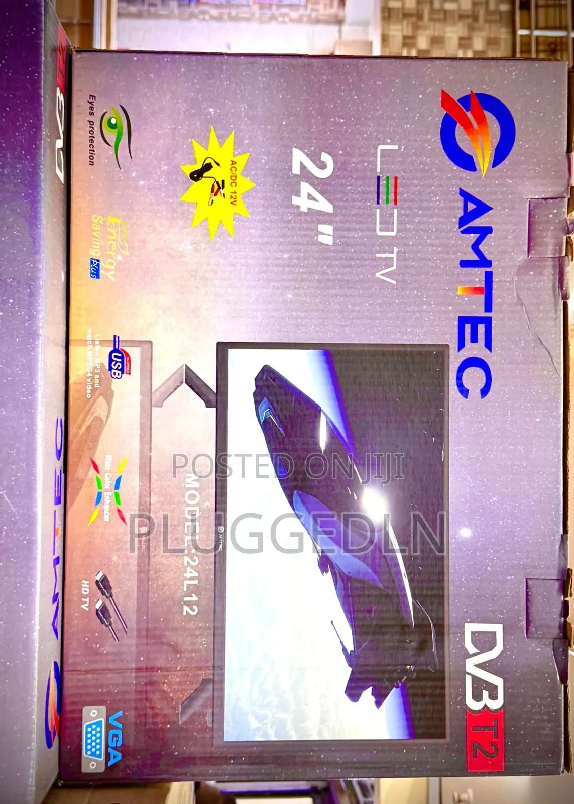 Amtec 24 Inch Ac/Dc Hd Led Tv