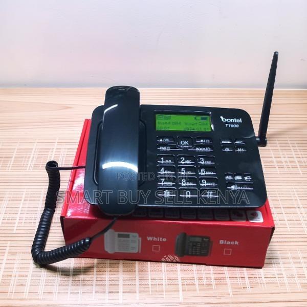 Cordless All Network Bontel T1000 Dual Sim GSM Landline Desktop Phone